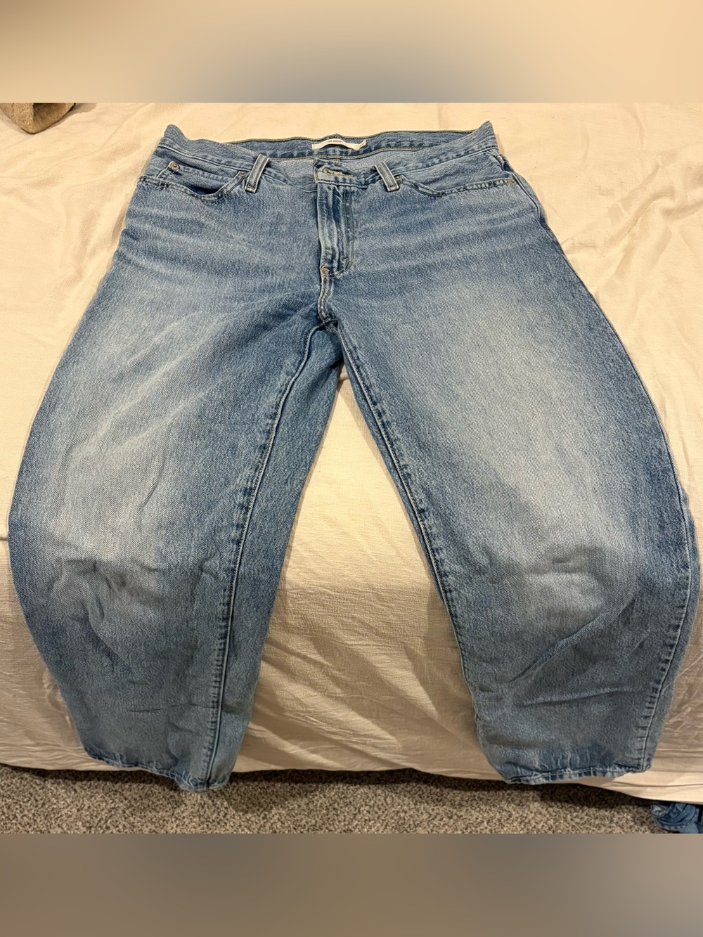 Levi's Light Blue 90s Baggy Jeans